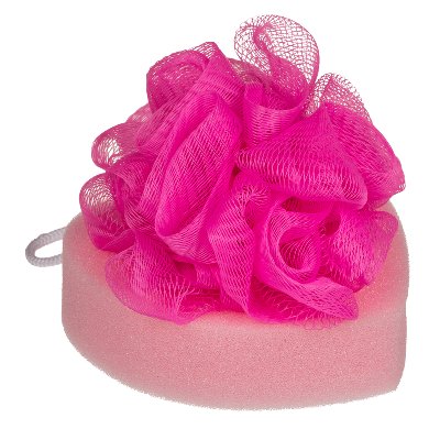 Губка для ванни Bath Sponge Heart, 12 см