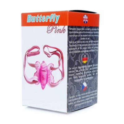 Вібростимулятор - Butterfly Pink