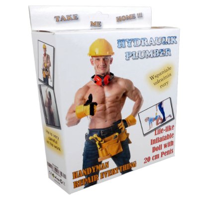 Надувна секс лялька - Plumber Male Doll