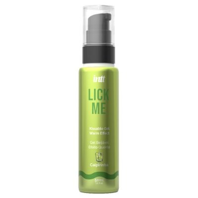 Лубрикант - Intt Lick Me Caipirinha Kissable Gel With Warm Effect, 50 мл