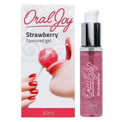 Оральний лубрикант - Oral Joy Strawberry, 30 мл