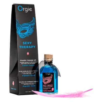 Набір для масажу - Orgie Sexy Therapy Cotton Candy, 100 мл (02.2026)