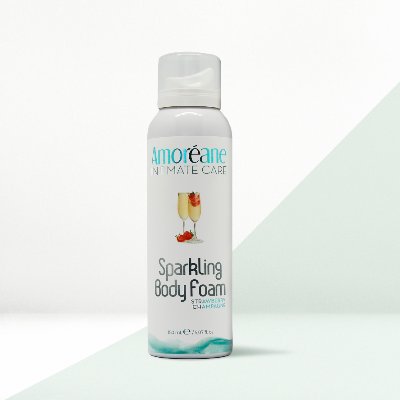 Хрусткий мус для тіла - Amoreane Strawberry Champagne, 150 мл