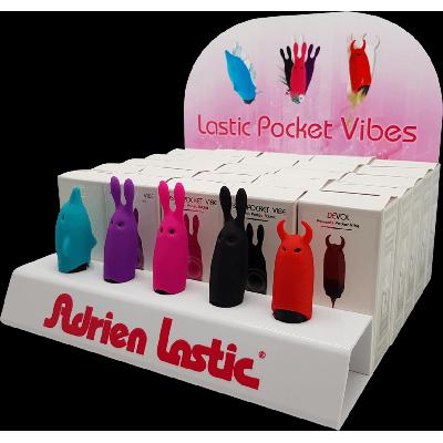Набір вібраторів Adrien Lastic Promo Pack Pocket Vibe (25 шт + тестери)