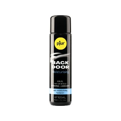 Анальна змазка pjur BACK DOOR Moisturising 100 мл, на водній основі, з гіалуроном, ефект силікону