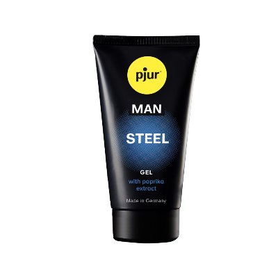 Гель-стимулятор для пеніса pjur MAN Steel Gel 50 мл, з екстрактом паприки та ментолом