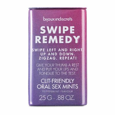 М'ятні цукерки Bijoux Indiscrets Swipe Remedy – clitherapy oral sex mints без цукру