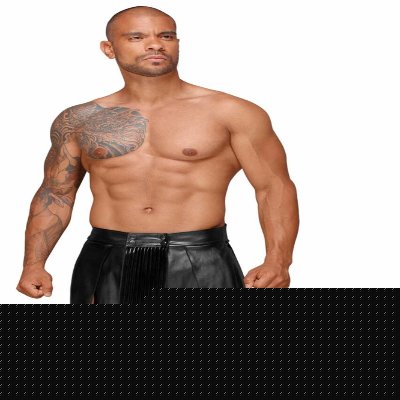 Чоловіча спідниця гладіатора Noir Handmade H053 Eco leather men's gladiator skirt, XL, екошкіра