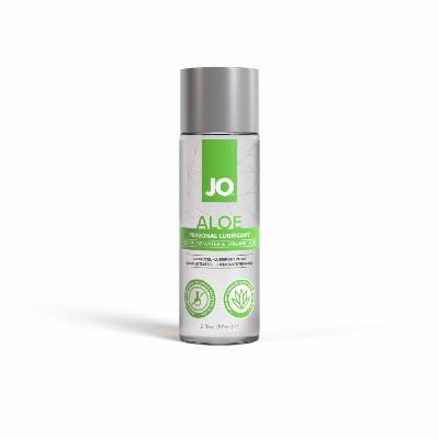 Змазка на водній основі JO H2O Organic Aloe (60 мл), зволожувальний та заспокійливий ефект