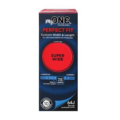 Презервативи MyONE Super Wide 10 шт, картонна коробка