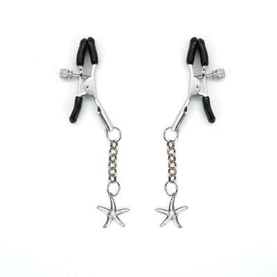 Затискачі для сосків Liebe Seele Starfish Nipple Clamps Silver