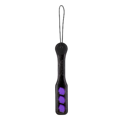 Паддл Punishment - Purple Lips Paddle - Black
