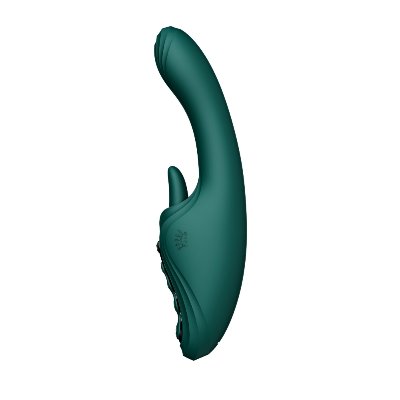 Вібратор-кролик Zalo Ares Turquoise Green