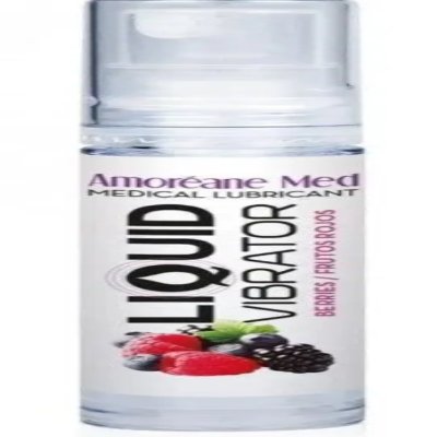 Стимулирующий лубрикант от Amoreane Med: Liquid vibrator - Berries ( жидкий вибратор ), 10 ml
