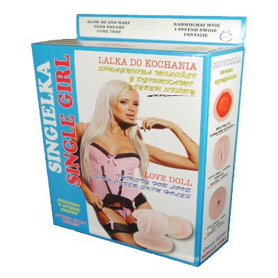 Надувная кукла " Singielka " с вставкой из киберкожи