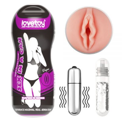 Девайс с вибрацией Vagina Stamina Tunnel