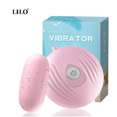 Вибро-яйцо с проводным управлением и 7 режимами вибрации Lilo Pink