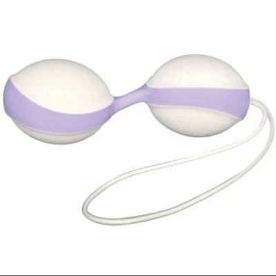 Вагинальные шарики Amor Gym Balls white-lilac