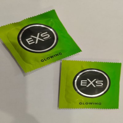 Презерватив EXS светится в темноте (по 1 шт)