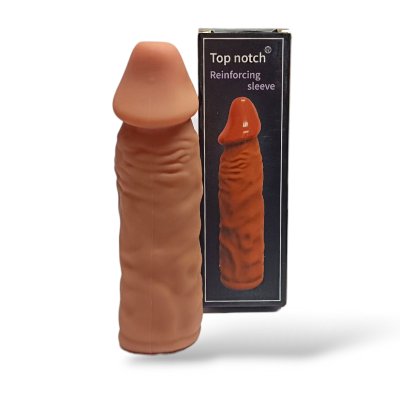 Реалистичная насадка на пенис «Natural», телесный