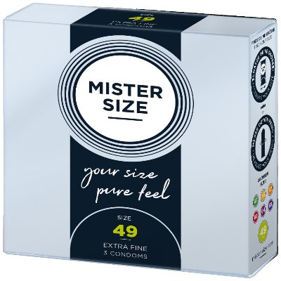 Презервативы Mister Size 49 mm (3шт)