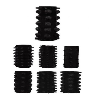 Набор насадок Penis Sleeve Kits-Black