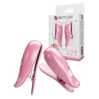 Вибростимуляторы для сосков Pretty Love - Leaf, 10 vibration functions, BI-300036