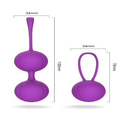 Набор вагинальных шариков Pleasure Violet