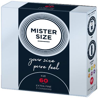 Презервативы Mister Size 60 mm (3 шт)