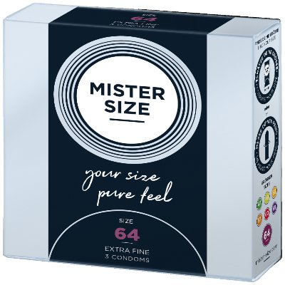 Презервативы Mister Size 64 mm (3шт)