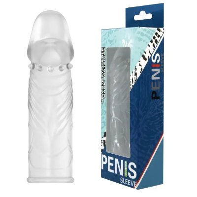 Насадка-презерватив "Penis Sleeve" BI-010045E Cristal