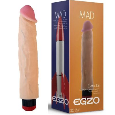 Вибратор EGZO Ciberskin VNS001 ( 23 х4,5 см )