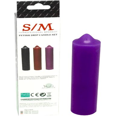 Свеча БДСМ "Fetish drip", цвет фиолетовый