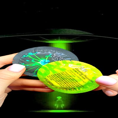 Презерватив светится в темноте 1 шт One Glowing Pleasures