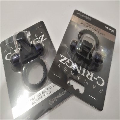 (ЛОПНУВШИЙ БЛИСТЕР) Виброкольцо со стимуляцией клитора C-RINGZ
