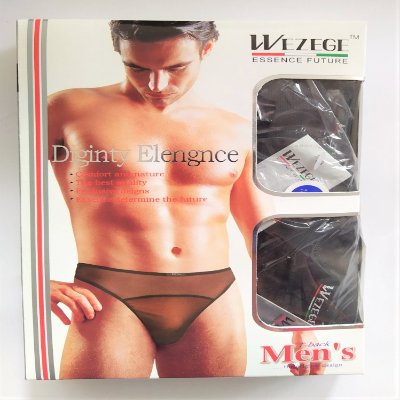 Стринги мужские (2 шт в упаковке), размер " L",  Микс цветов