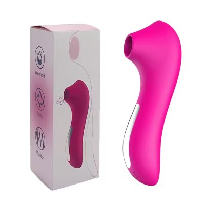 Вакуумный стимулятор для клитора "Little tourist", цвет яркий розовый