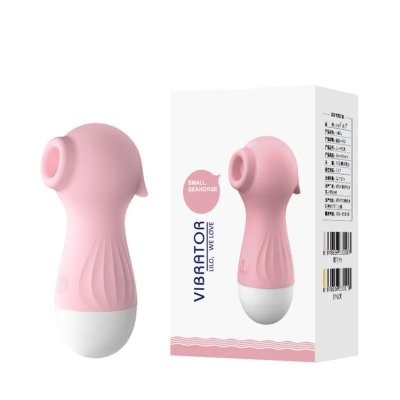 Вакуумный стимулятор "Sexy Seahorse", 10 режимов, цвет розовый