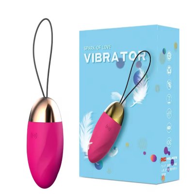 Виброяйцо вагинальное "USB EGG", цвет яркий розовый, 10 режимов вибрации