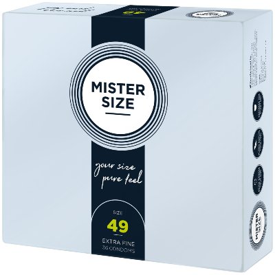 Презервативы Mister Size 49 mm (по 1шт)