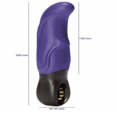 Вибратор Amor для точки G Vibratissimo Blade фиолетовый (Приложение НЕ Функционирует!)