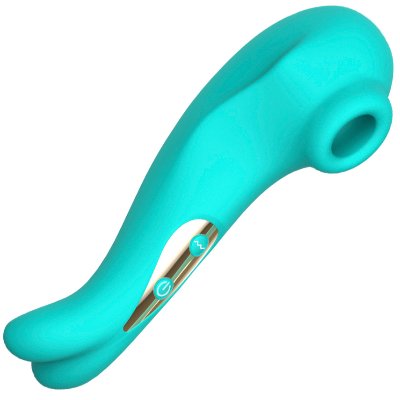 Вакуумный стимулятор клитора Suction Bunny цвет бирюзовый