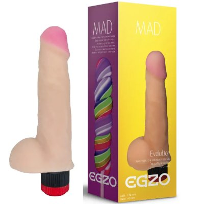 Вибратор EGZO Ciberskin V004 ( 17,6 см х 4,2 см )