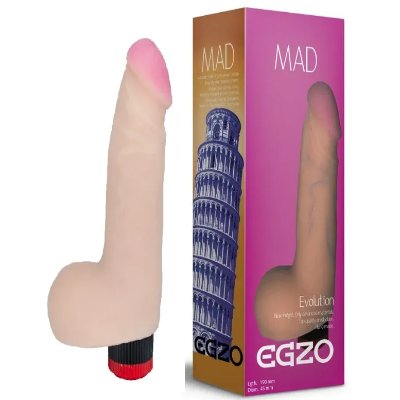 Вибратор EGZO Ciberskin V006 ( 19 см х 4,5 см )