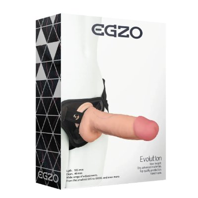Страпон женский EGZO Evolution STR005 ( 18,5 см х 4 см )