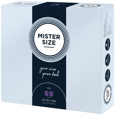 Презервативы Mister Size 69 mm (по 1шт)
