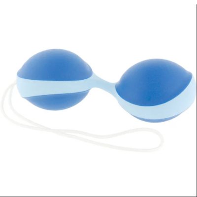 Вагинальные шарики Amor Gym Balls turquoise-blue