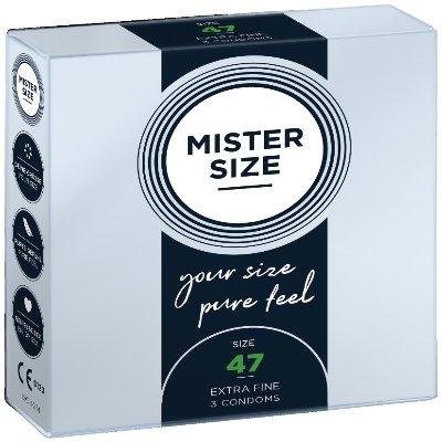 Презервативы Mister Size 47 mm (3шт)