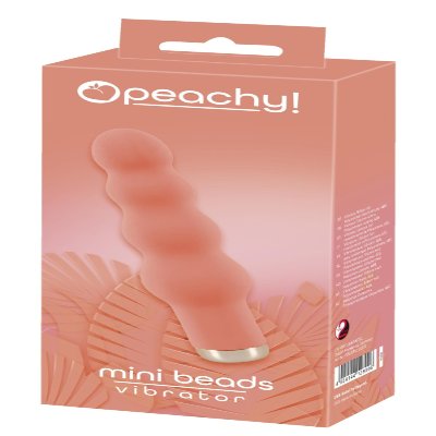 Рельефный мини вибратор Mini Beads Vibrator 10 режимов вибрации