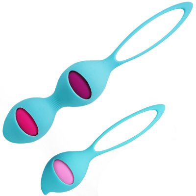 Вагинальные шарики Indi цвет бирюзовый